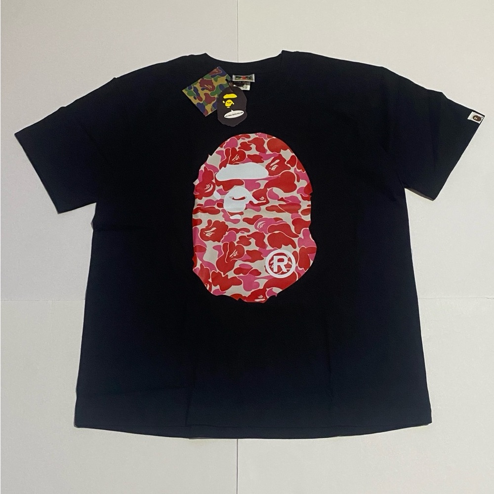 Pink Camo Bape T-Shirt Size Large